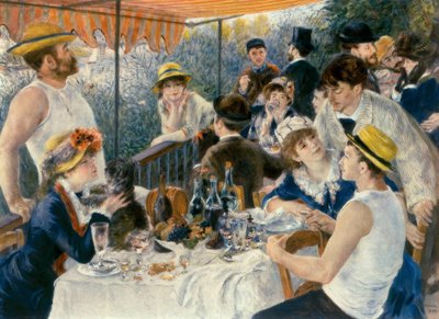 Café da manhã dos remadores de Pierre Auguste Renoir