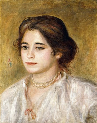 Gabrielle au Collier, 1906 de Pierre Auguste Renoir