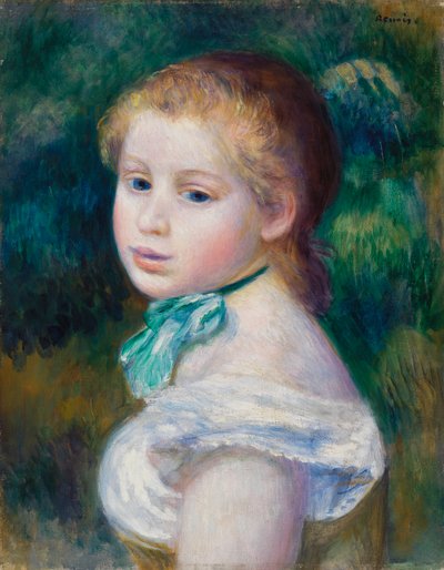 Chefe da Jovem Rapariga de Pierre-Auguste Renoir