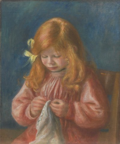 Jean Renoir Costura, 1899-1900 de Pierre Auguste Renoir