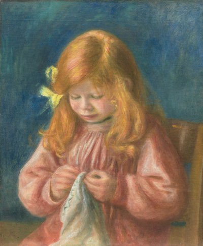 Jean Renoir Costura, 18991900. de Pierre Auguste Renoir