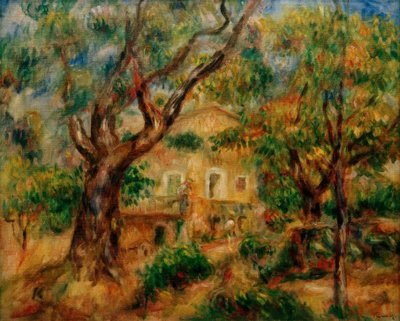 Der Bauernhof bei Collettes von Pierre Auguste Renoir