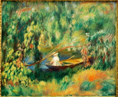 O barco de Pierre Auguste Renoir