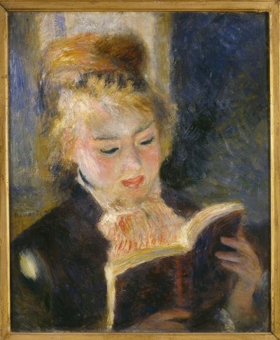 O leitor de Pierre Auguste Renoir