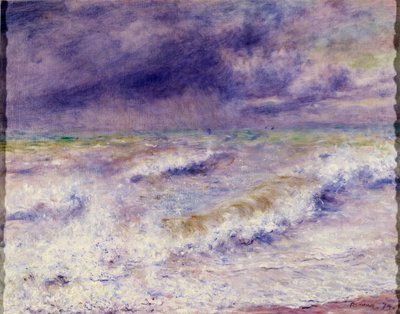 A onda, Pintura de Pierre Auguste Renoir de Pierre-Auguste Renoir