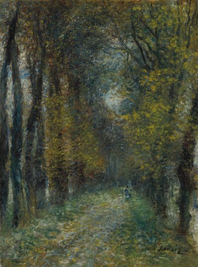 Faixa coberta, 1872 de Pierre Auguste Renoir