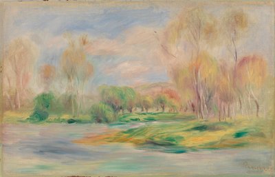 Paisagem de Pierre Auguste Renoir