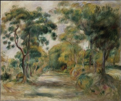 Paisagem ao meio-dia, 1900 de Pierre Auguste Renoir