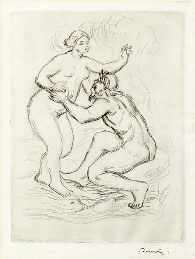 Le Fleuve Scamandre (O rio Scamander) de Pierre Auguste Renoir