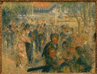 A bola no Moulin de la Galette de Pierre Auguste Renoir
