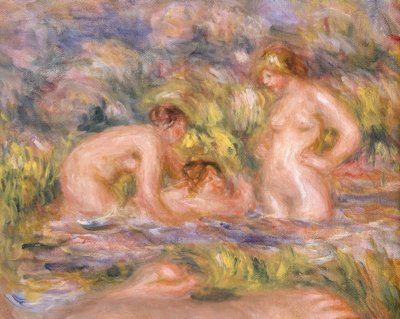 Banhistas de Pierre Auguste Renoir