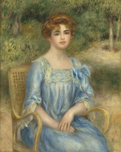 Madame Gaston Bernheim de Villers, Suzanne Adler, 1901 de Pierre-Auguste Renoir
