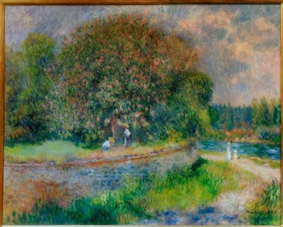 Castanha florescendo de Pierre Auguste Renoir