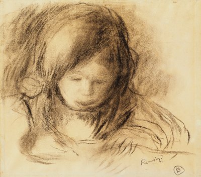 Mini escritor; Coco Writing, de Pierre Auguste Renoir