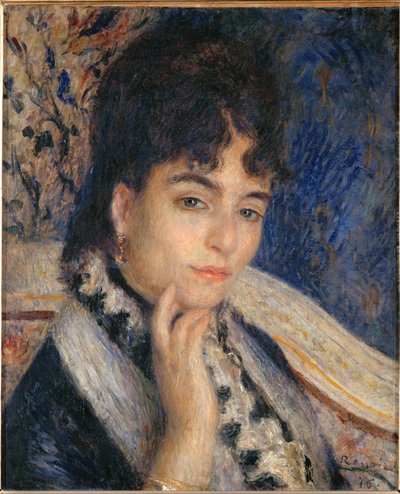 Mme. Alphonse Daudet (óleo sobre tela) de Pierre Auguste Renoir