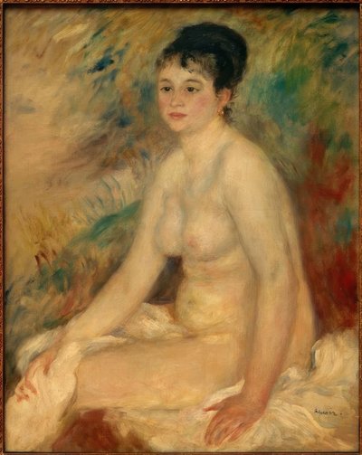 Depois do banho de Pierre-Auguste Renoir