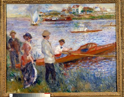 Remadores em Chatou de Pierre Auguste Renoir