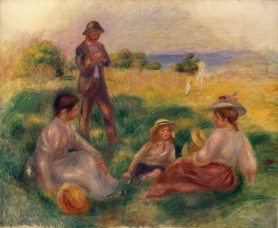 Festa no País em Berneval de Pierre Auguste Renoir