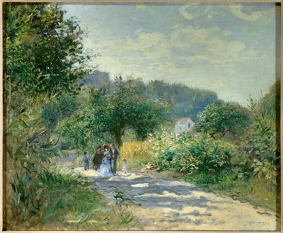 Caminho para Louveciennes de Pierre Auguste Renoir