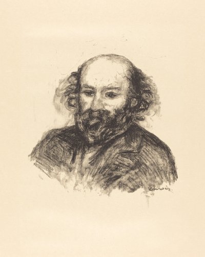 Paul Cézanne, 1902. de Pierre Auguste Renoir