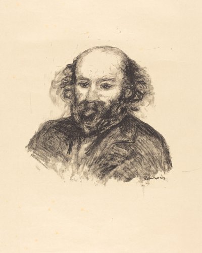 Paul Cézanne, 1902. de Pierre Auguste Renoir