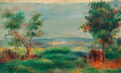 paisagem de Pierre-Auguste Renoir