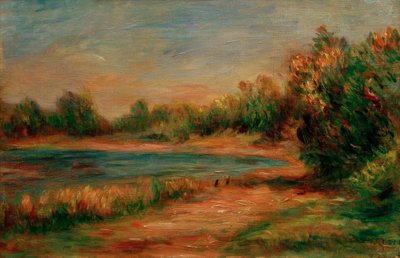 Paisagem em Guernsey de Pierre Auguste Renoir