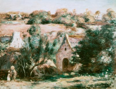Paisagem Bretanha de Pierre Auguste Renoir
