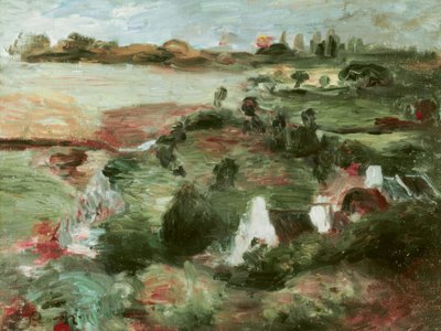 Paisagem Bretanha de Pierre Auguste Renoir