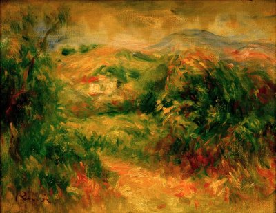 Paisagem de Crosde-Cagnes de Pierre-Auguste Renoir