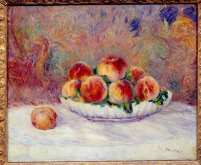 Pfirsiche von Pierre Auguste Renoir
