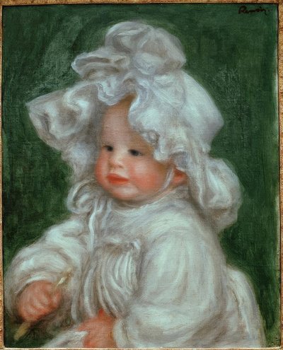 Retrato de Claude Renoir. Coco no Charlotte de Pierre Auguste Renoir