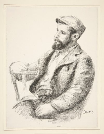 Retrato de Louis Valtat de Pierre-Auguste Renoir
