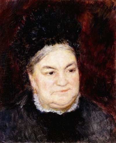 Retrato de mulher velha de Pierre Auguste Renoir