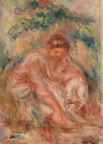 Esboço de uma mulher (Esquisse de femme) de Pierre Auguste Renoir