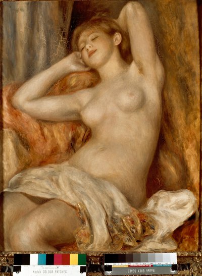 Banhista adormecido (Dorminhoca) de Pierre Auguste Renoir