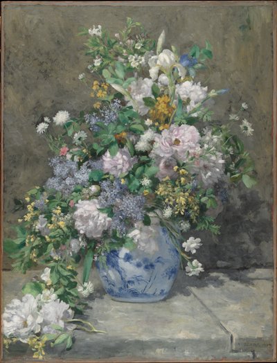 Bouquet de Primavera, 1866 de Pierre Auguste Renoir