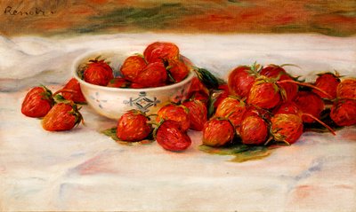 Morangos de Pierre-Auguste Renoir