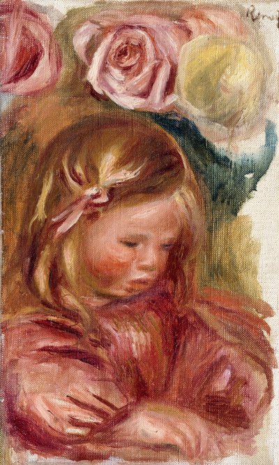 Estudo, Coco nas Rosas, de Pierre-Auguste Renoir