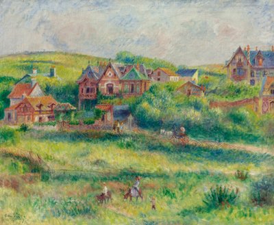 A Casa de Blanche Pierson, Pourville de Pierre Auguste Renoir