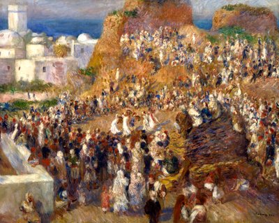 A Mesquita, ou Festival Árabe, 1881 de Pierre Auguste Renoir