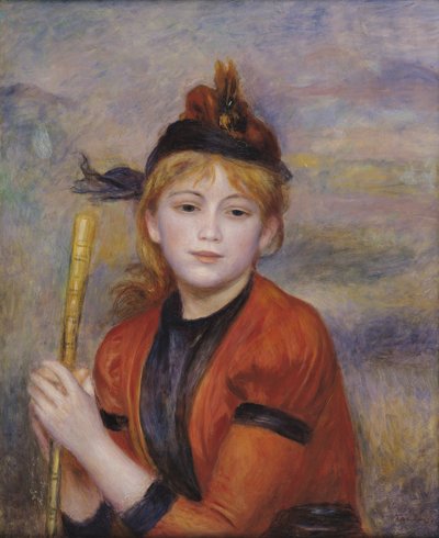 The Rambler, c.1895 (óleo sobre tela) de Pierre Auguste Renoir