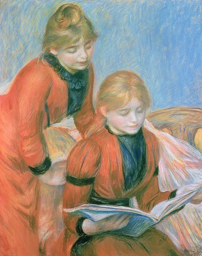 As Duas Irmãs (pastel) de Pierre-Auguste Renoir
