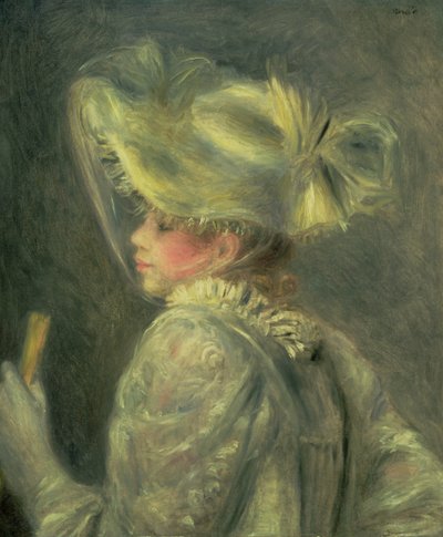 O chapéu branco de Pierre Auguste Renoir