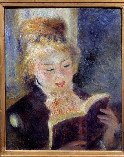 A Pintura de Pierre Auguste Renoir (1841-1919) 1874 Sol. 0,46x0,38 m Paris, musee d