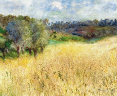 Campo de Trigo, 1879 de Pierre Auguste Renoir