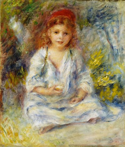 Jovem argelina, c.1881 de Pierre Auguste Renoir