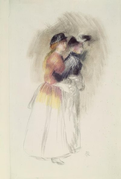 Duas mulheres de Pierre Auguste Renoir