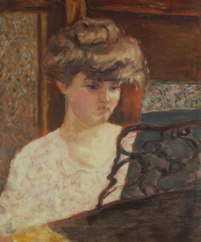 Au Piano (Misia). de Pierre Bonnard