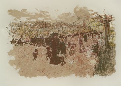 Avenida no Bois de Boulogne, 198999 de Pierre Bonnard